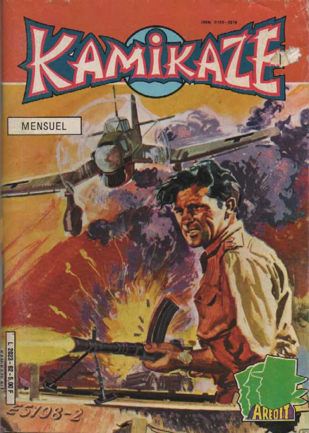 Scan de la Couverture Kamikaze n 62